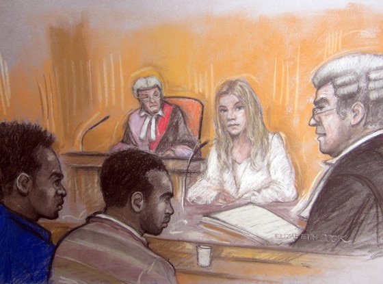 Joss Stone, Court Sketch Joss Stone, Court Sketch
