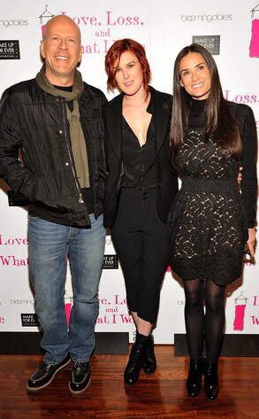 Bruce Willis, Rumer Willis, Demi Moore Bruce Willis, Rumer Willis, Demi Moore