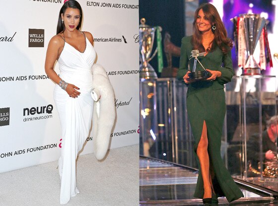 Kim Kardashian, Kate Middleton, Duchess Catherine, Red Carpet, Awards Kim Kardashian, Kate Middleton, Duchess Catherine, Red Carpet, Awards