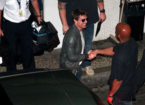 Tom Cruise no Rio Tom Cruise no Rio