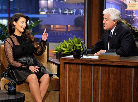 Kim Kardashian, Jay Leno Kim Kardashian, Jay Leno