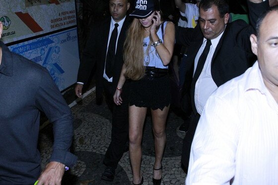 Lindsay Lohan, Brasil, balada Lindsay Lohan, Brasil, balada