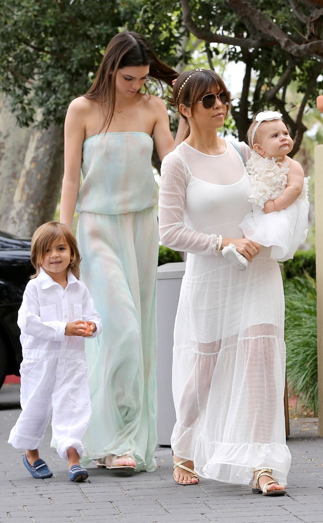 Mason, Penelope, Kourtney Kardashian, Kendall Jenner Mason, Penelope, Kourtney Kardashian, Kendall Jenner