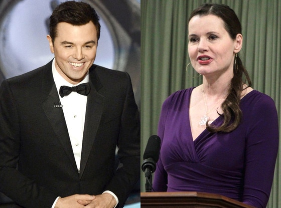 2013 Oscars Show, Seth MacFarlane, Geena Davis