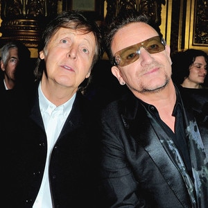 Paul McCartney, Bono Paul McCartney, Bono