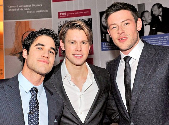 Darren Criss, Chord Overstreet, Cory Monteith Darren Criss, Chord Overstreet, Cory Monteith