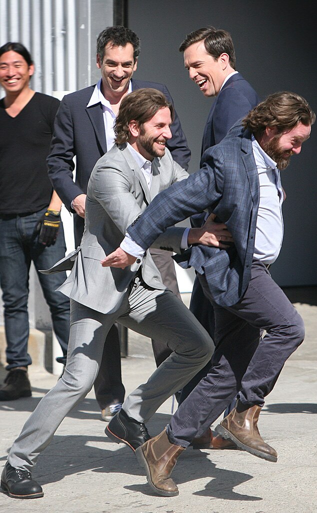 Todd Phillips, Bradley Cooper, Zach Galifianakis, Ed Helms