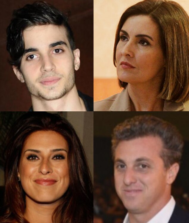 Fiuk, Fatima Bernardes, luciano huck, fernanda paes leme