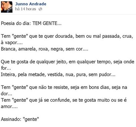 Xuxa, Junno Andrade