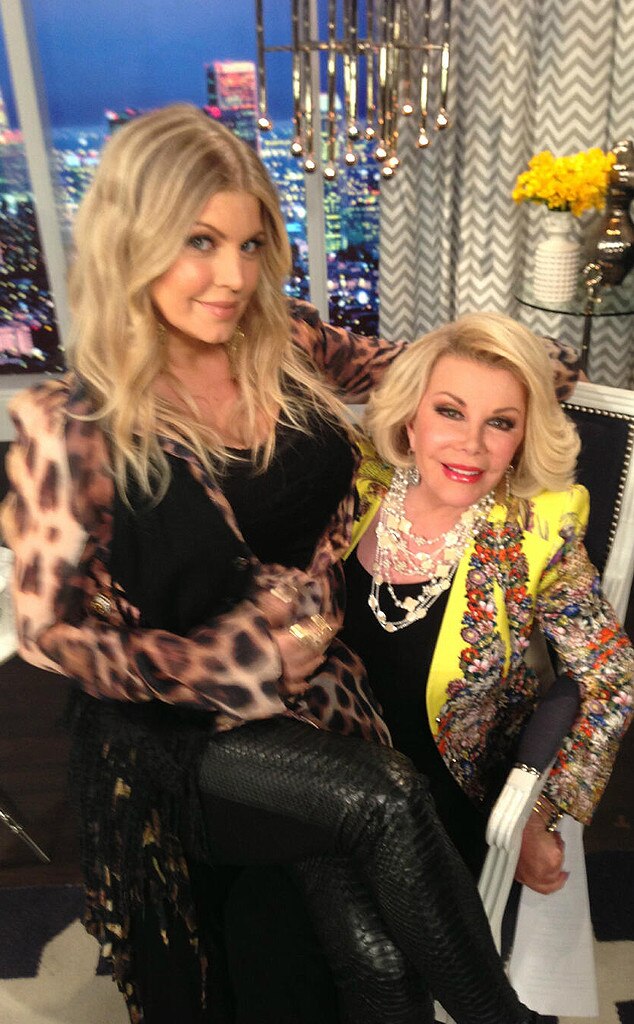Joan Rivers, Fergie Joan Rivers, Fergie
