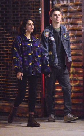 Lourdes Leon, Timothee Chamalet Lourdes Leon, Timothee Chamalet