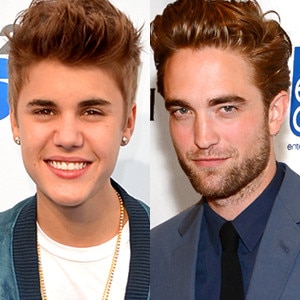 Justin Bieber, Robert Pattinson Justin Bieber, Robert Pattinson