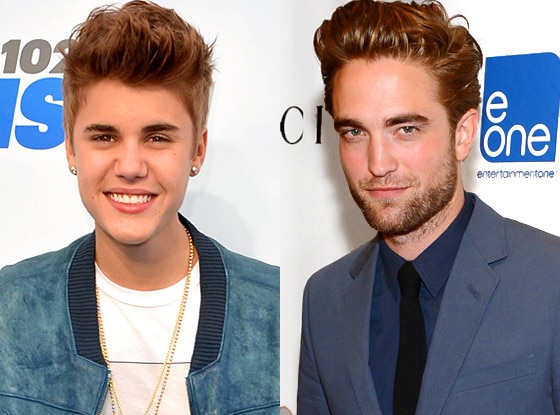 Justin Bieber, Robert Pattinson Justin Bieber, Robert Pattinson