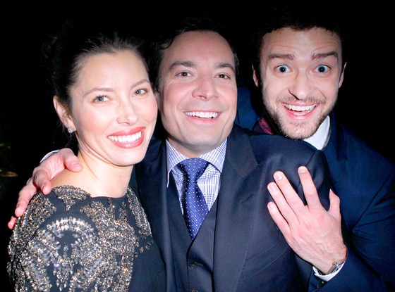 Jessica Biel, Jimmy Fallon, Justin Timberlake Jessica Biel, Jimmy Fallon, Justin Timberlake