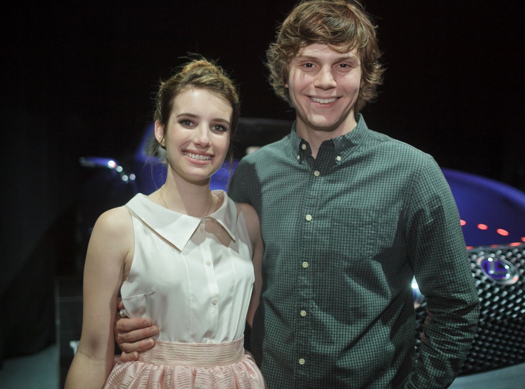 Lexus Event, Emma Roberts, Evan Peters Lexus Event, Emma Roberts, Evan Peters