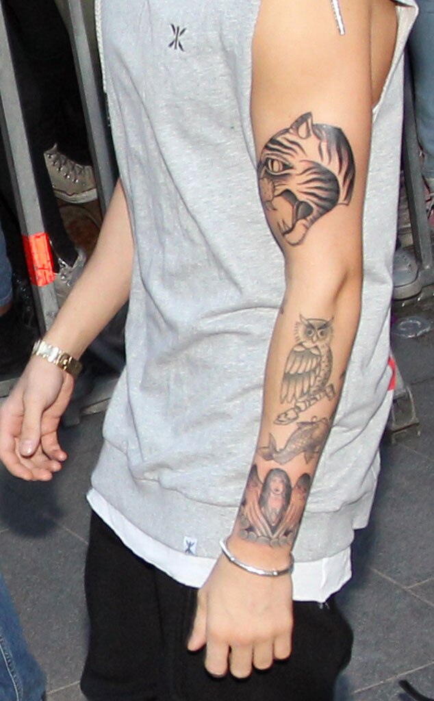 Justin Bieber, Tattoos Justin Bieber, Tattoos