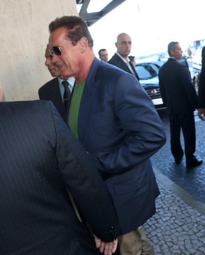 Arnold Schwarzenegger, Brasil, Arnold Schwarzenegger no Brasil Arnold Schwarzenegger, Brasil, Arnold Schwarzenegger no Brasil