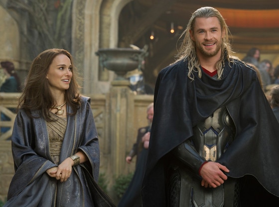 Thor Dark World, Natalie Portman, Chris Hemsworth Thor Dark World, Natalie Portman, Chris Hemsworth