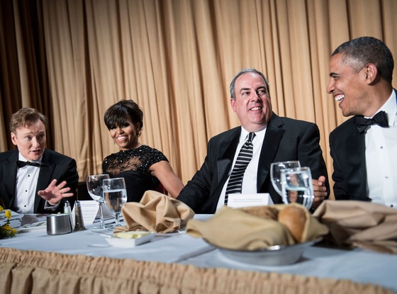 Michelle Obama, Michael Clemente, Conan O Michelle Obama, Michael Clemente, Conan O