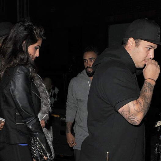 Naza Jafarian e Rob Kardashian Naza Jafarian e Rob Kardashian