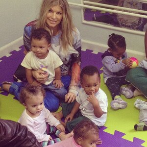 Fergie crianças Fergie crianças