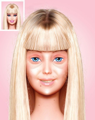 Barbie, Maquillaje