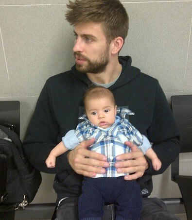 Gerard Pique, Milan Pique Mebarak, Shakira Gerard Pique, Milan Pique Mebarak, Shakira