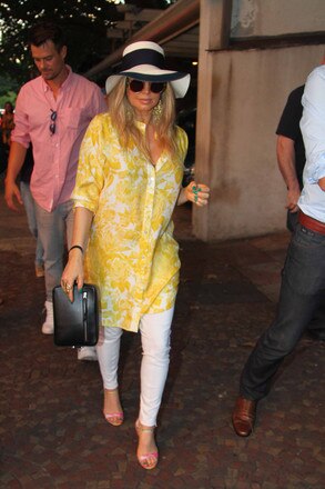 Fergie e Josh Duhamel no Brasil Fergie e Josh Duhamel no Brasil