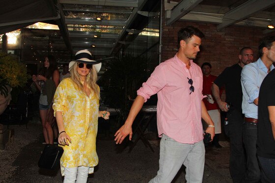 Fergie e Josh Duhamel no Brasil Fergie e Josh Duhamel no Brasil