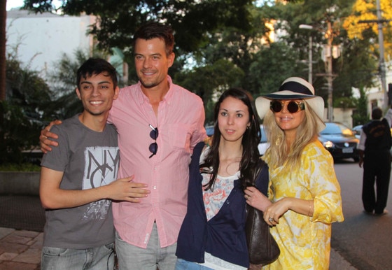 Fergie e Josh Duhamel no Brasil Fergie e Josh Duhamel no Brasil