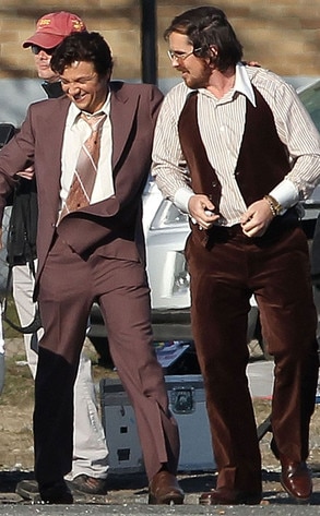 Jeremy Renner, Christian Bale Jeremy Renner, Christian Bale