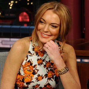 Lindsay Lohan, Late Show with David Letterman Lindsay Lohan, Late Show with David Letterman