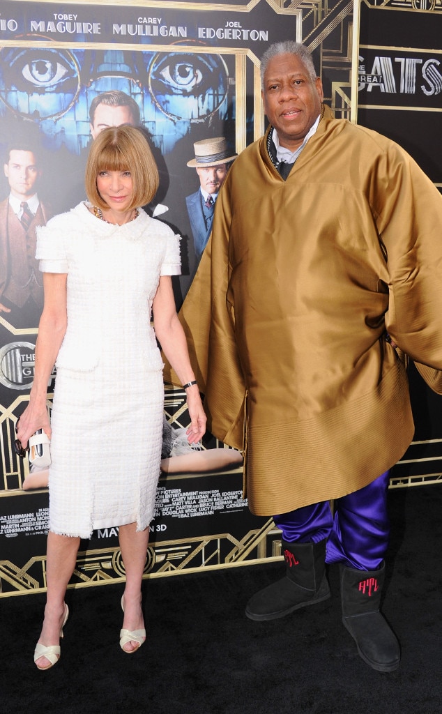 Anna Wintour, Andre Leon Talley, The Great Gatsby Premiere Anna Wintour, Andre Leon Talley, The Great Gatsby Premiere