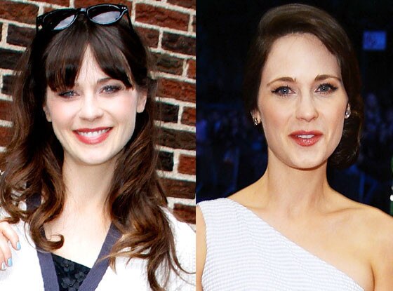 Zooey Deschanel irreconhecÃvel Zooey Deschanel irreconhecÃvel