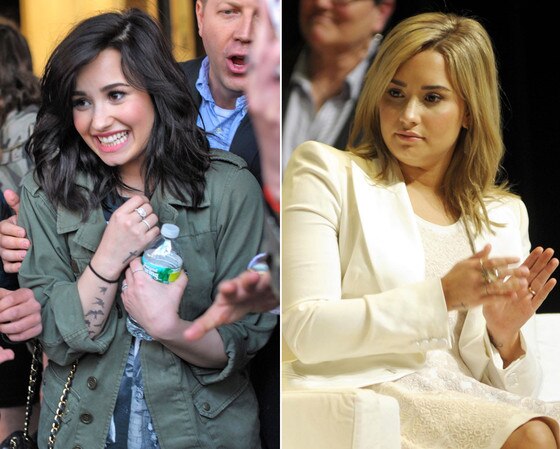 Demi Lovato muda o visual Demi Lovato muda o visual