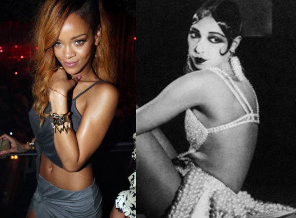Rihanna e Josephine Baker Rihanna e Josephine Baker