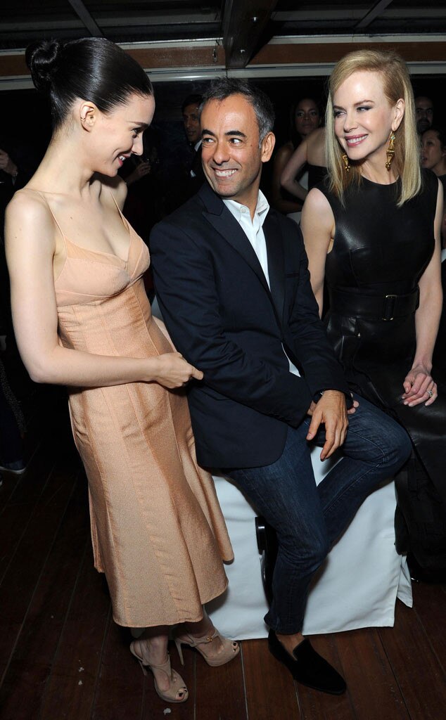 Rooney Mara, Francisco Costa, Nicole Kidman Rooney Mara, Francisco Costa, Nicole Kidman