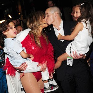 Jennifer Lopez, Emmie, Max, Casper Smart, Billboard Music Awards Jennifer Lopez, Emmie, Max, Casper Smart, Billboard Music Awards