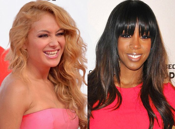 Paulia Rubio, Kelly Rowland Paulia Rubio, Kelly Rowland