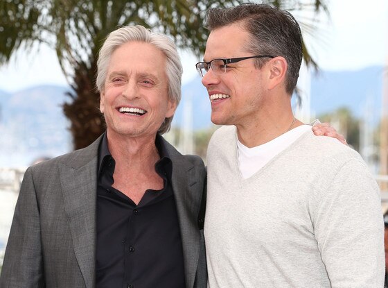 Michael Douglas, Matt Damon, Cannes Michael Douglas, Matt Damon, Cannes
