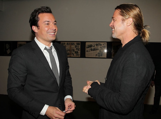 Jimmy Fallon, Brad Pitt Jimmy Fallon, Brad Pitt