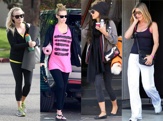 Celebs Who Do Yoga Celebs Who Do Yoga