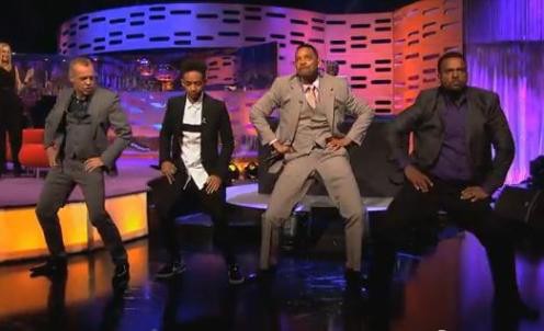 Will Smith, Jayden Smith, Graham Norton, Alfonso Ribeiro Will Smith, Jayden Smith, Graham Norton, Alfonso Ribeiro