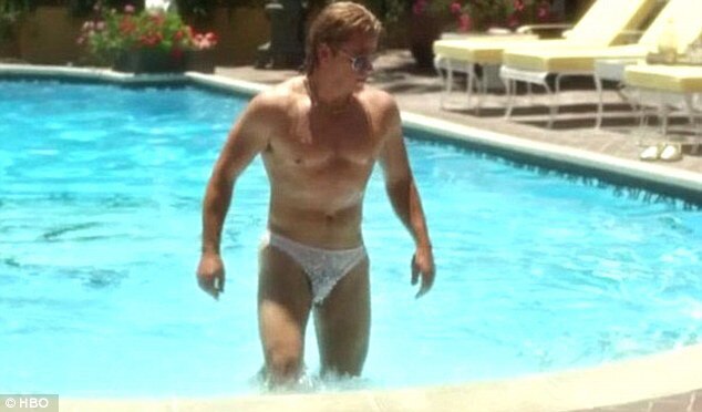 Matt Damon, Michael Douglas, sem camisa, HBO Matt Damon, Michael Douglas, sem camisa, HBO