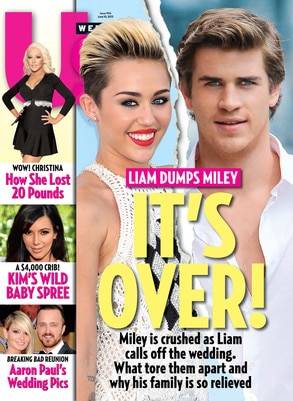 Miley Cyrus, Liam Hemsworth, Us Magazine Miley Cyrus, Liam Hemsworth, Us Magazine