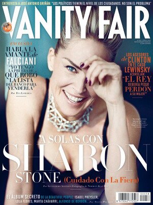 Sharon Stone, Vanity Fair EspaÃ±a