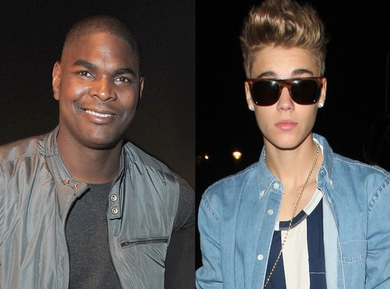 Keyshawn Johnson, Justin Bieber Keyshawn Johnson, Justin Bieber