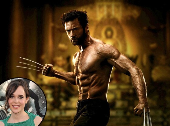 Hugh Jackman, The Wolverine, Ellen Page Hugh Jackman, The Wolverine, Ellen Page