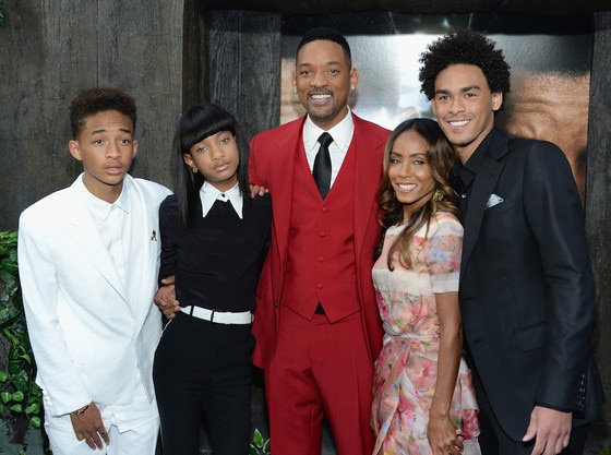 Jaden Smith, Willow Smith, Will Smith, Jada Pinkett Smith, Trey Smith Jaden Smith, Willow Smith, Will Smith, Jada Pinkett Smith, Trey Smith