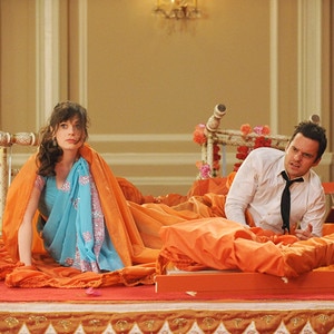 Zooey Deschanel, New Girl, Jake Johnson Zooey Deschanel, New Girl, Jake Johnson